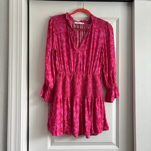 Karlie Pink Mini Dress